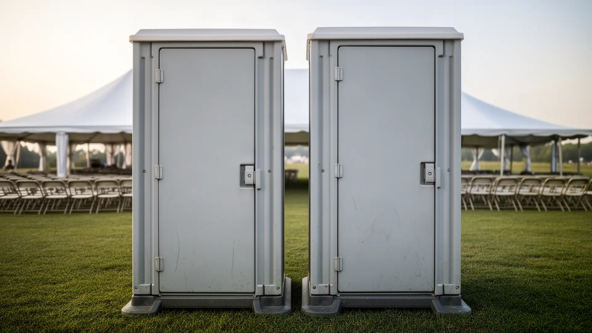 Clean porta potty unit from JA & Sons Porta Potty Rental in Dallas, TX